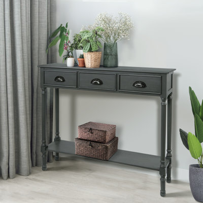Pearsall 39.5'' Solid Wood Console Table
