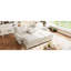 Canapés convertibles avec rangement, structure en bois d'acacia, design moderne