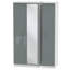 Yvette 3 Door Manufactured Wood Wardrobe-18860354-23704028