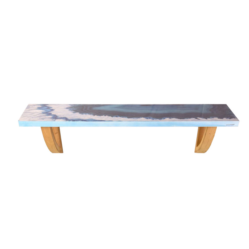 Guzman Pine Bracket Shelf