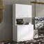 Armoire de cuisine 70,87 "de haut avec 6 portes, 1 tablette ouverte et 1 tiroir - blanc-1820552696