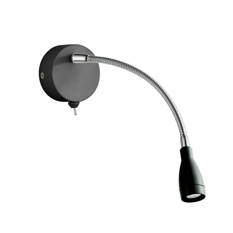 Benavides Mild Steel LED Spotlight, Black