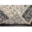 Tapis oriental traditionnel en laine noué à la main Oushak 12 x 15 po ivoire / gris / gris anthracite-123807025