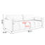 Canapé-lit modulaire 80,71 po-130030726