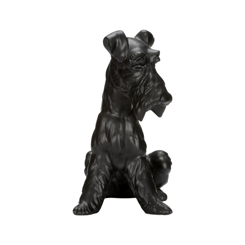 Henry Dog Statue- Black