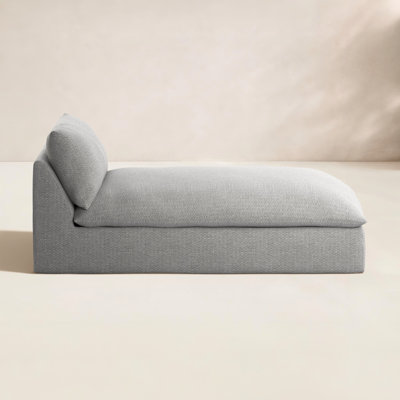 Argent 37'' Outdoor Chaise Lounge