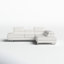 Canapé modulaire en cuir véritable l 114 po Hugo-20869726-39838427