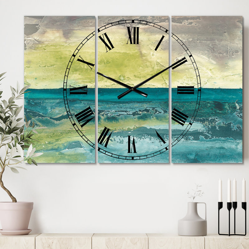 Beyond the Horizon I - Horloge murale traditionnelle
