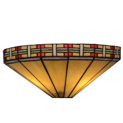 Meyda Tiffany & Stained Glass Flush Mounted Sconce