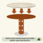 Table ronde en bois massif Rock Board-133450668