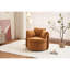 Chaise de rangement en tissu kaki avec rembourrage relaxant et rembourrage en mousse souple à 360 tours-1778229708