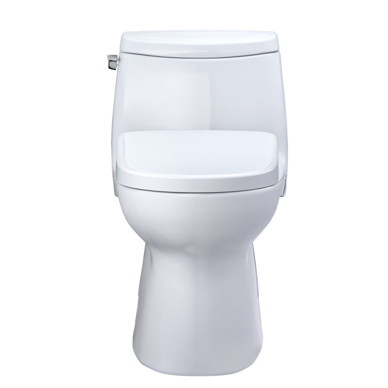 Toilette monobloc allongée à fixation au sol WASHLET 1 GPF (siège inclus)