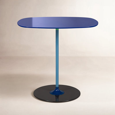 Thierry Glass Top End Table