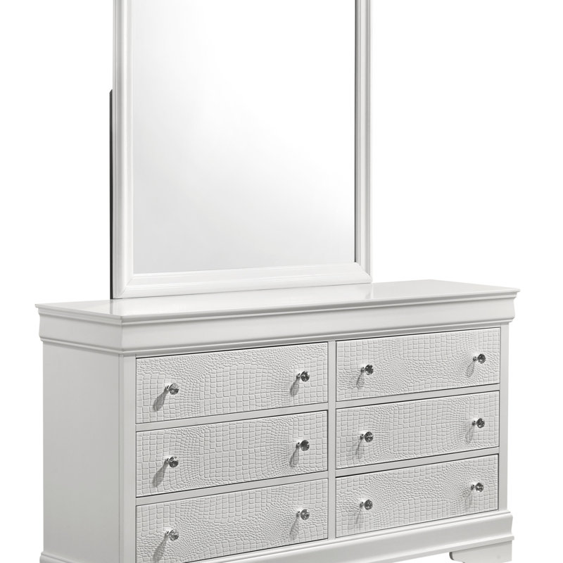 Commode à tiroirs Blaze, Blanc