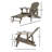 MALIBU ADIRONDACK CHAIR-2011403020