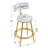 Chuna Velvet Counter Stool Set-1994830063