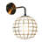 Winebarger Capiz and Metal Wall Sconce