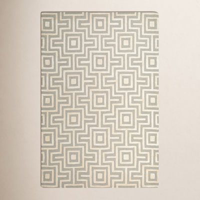 Jaella Hand-Woven Geometric Rug