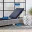 Chaise longue d'extérieur en rotin Modway Conway-2023026186