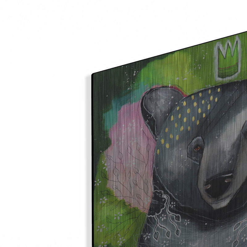 «A Curious Companion» par The Secret Hermit, H 12 po x l 12 po