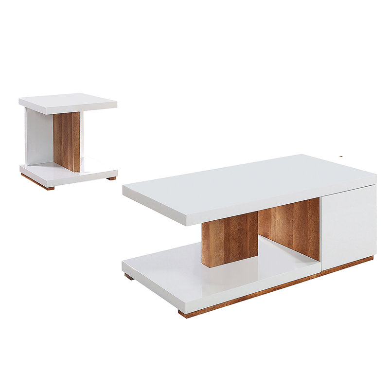 Ensemble de tables basses 2 pièces Hab Abraham Quint