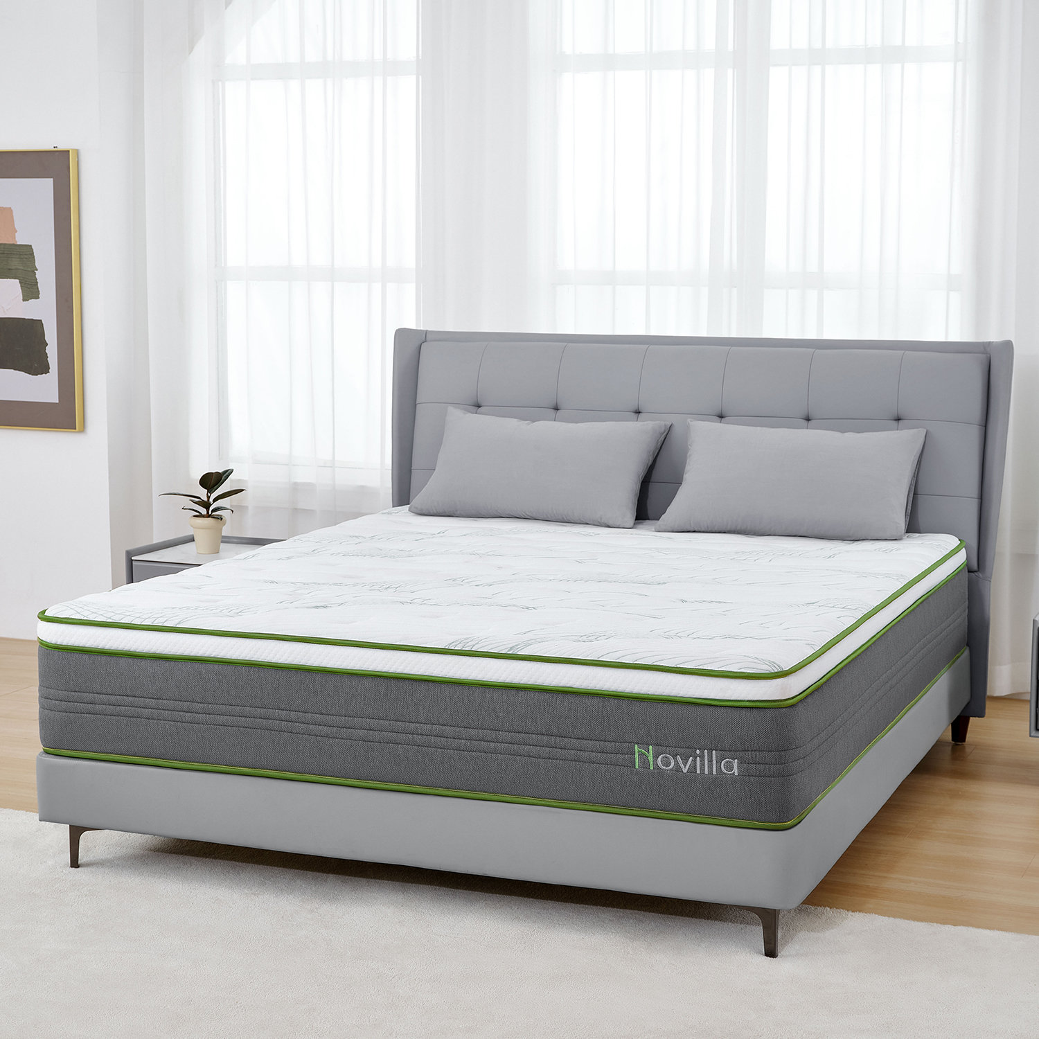 Home 12'' Gel Memory Foam Hybrid Mattress & Reviews Wayfair