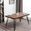 Ensemble de salle à manger 6 pièces, table à manger en épingle à cheveux avec 4 chaises et banc, 4 options de couleur-20837720