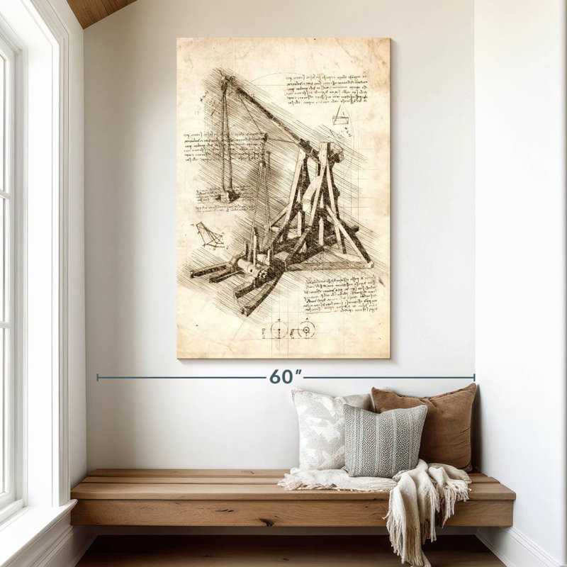 Laelle Trebuchet, 51" H x 34" W