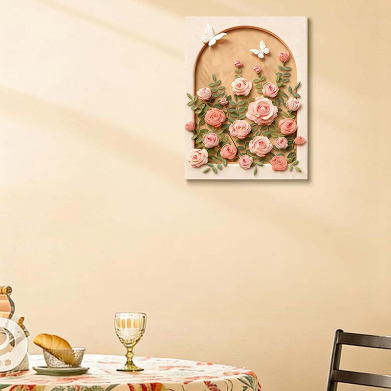 Wrapped Canvas Print, Brown, 40 cm H x 30 cm W