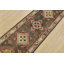 Tapis de style tribal en laine noué à la main 2 pi 1 po x 6 pi 2 po Kazak