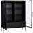 51.2'' Tall Lighted Display Cabinet with Tempered Glass Door