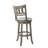 Beecroft Swivel Upholstered Counter Stool with Solid Wood Frame-1126740381