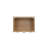 30'' Cane Paneled Bathroom Vanity Base MDF  Solid Rubberwood