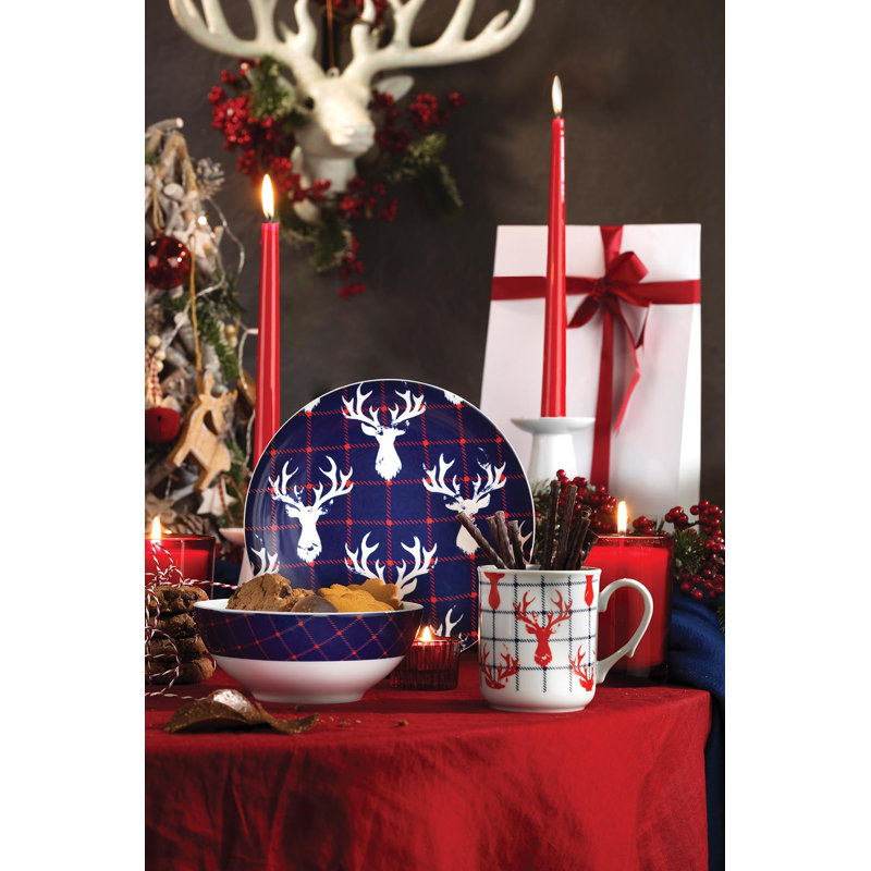 Porcelain China Dinnerware Set 3 Piece