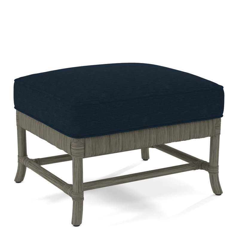 Lafayette Ottoman, Yellow Green Speckle; 0316-44, Greystone