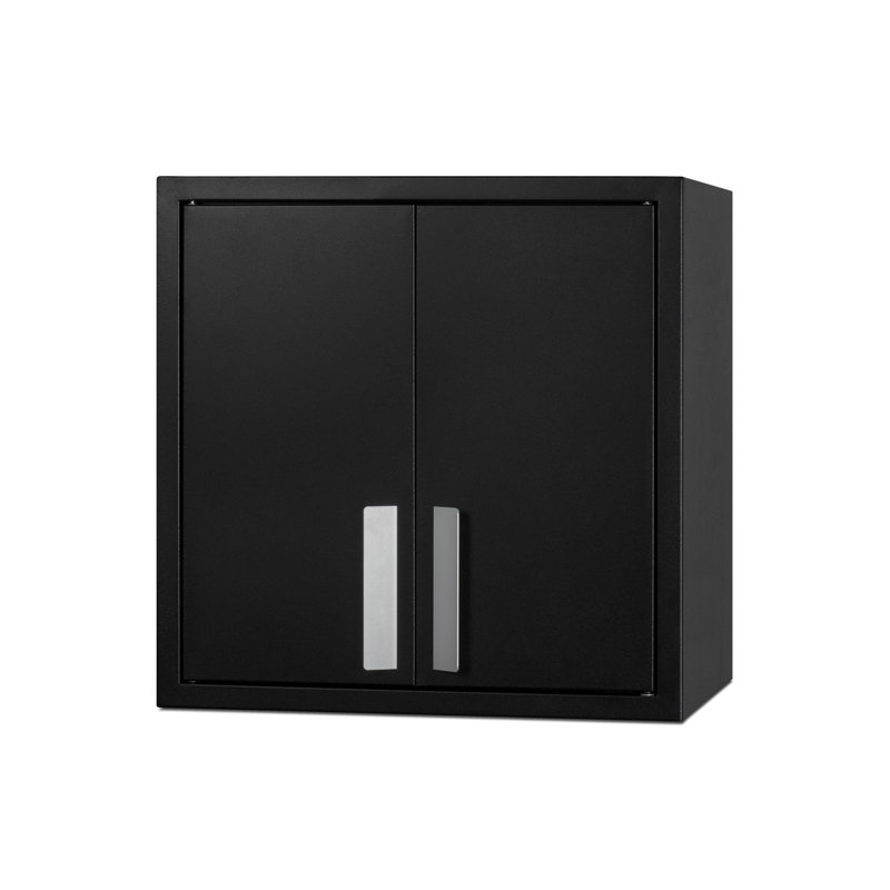 Armoire murale, Noir, H 12 po x l 18 po x P 12 po