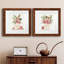 Boho Bouquet I - Ensemble de 2 reproductions d'art sur papier-1188654427-1188654437