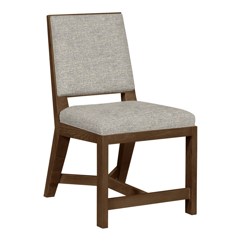 Thom Filicia Home Upholstered Back Side Chair, Havana, Impala Storm