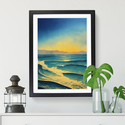 Watercolour Seascape Vol.3 - Picture Frame Print