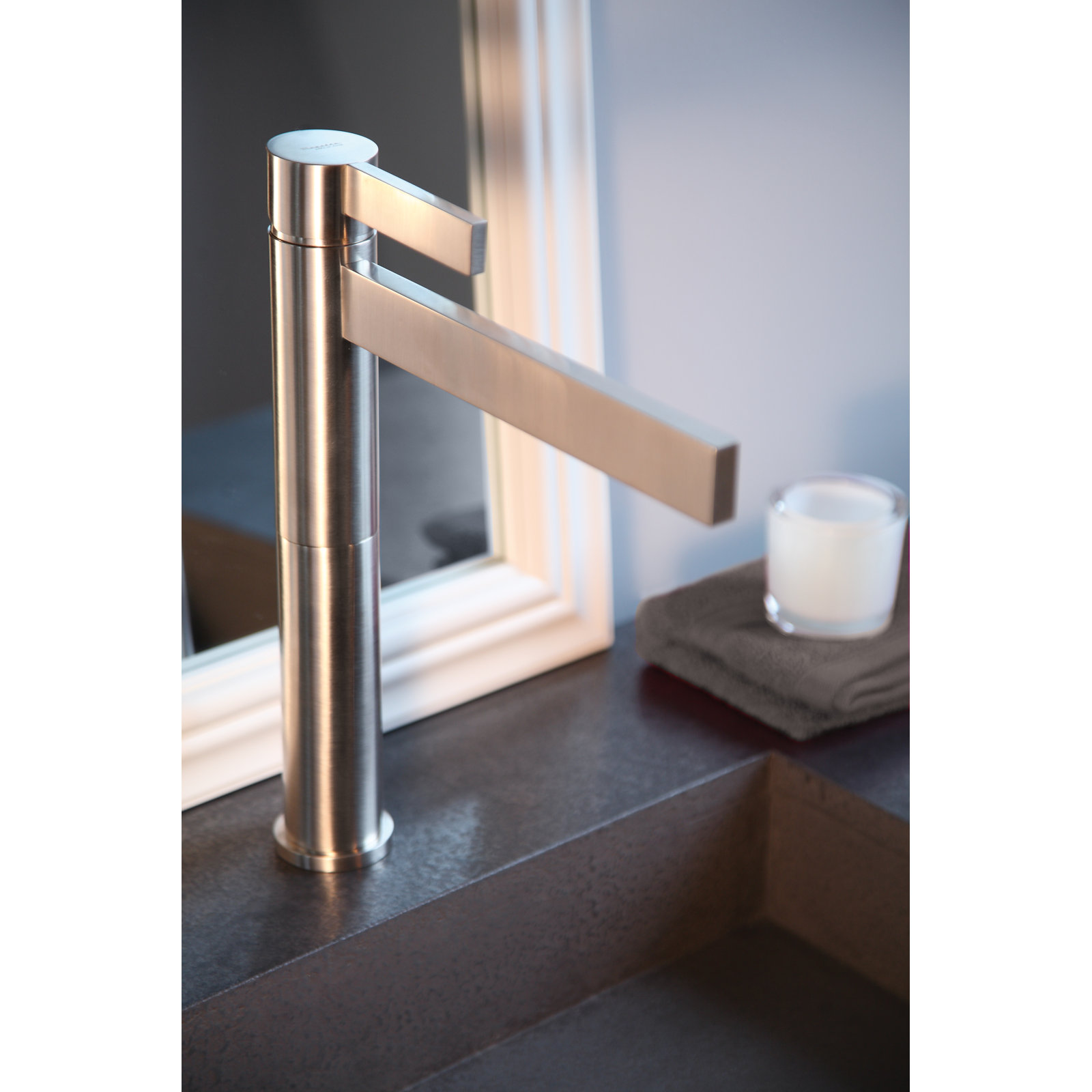 Sorrento Single-handle Bathroom Faucet, Brushed Nickel