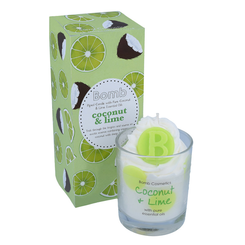 Coconut And Lime Scented Jar Candle