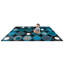 Tapis touffeté à motif géométrique-55457983