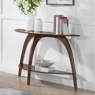 Atreu 48'' Half Moon Sofa Console Table