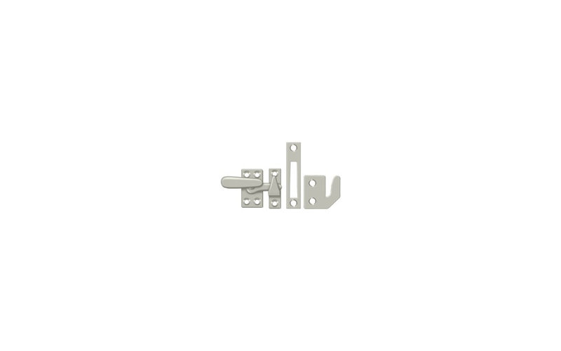 Hardware, Brushed Nickel, 1.3" H x 1.5 W x 0.5" D