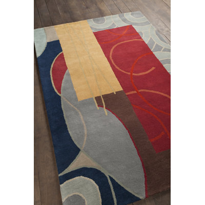Stickel Hand Tufted Wool Indoor Rug