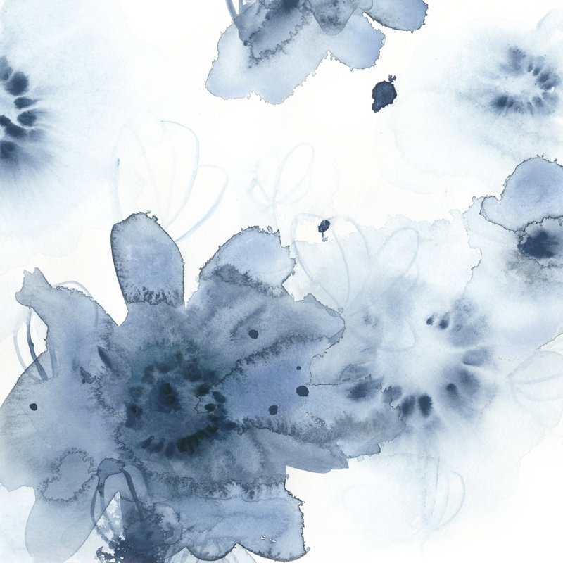 Indigo aquatique II, H 20 po x l 20 po x P 1,25 po