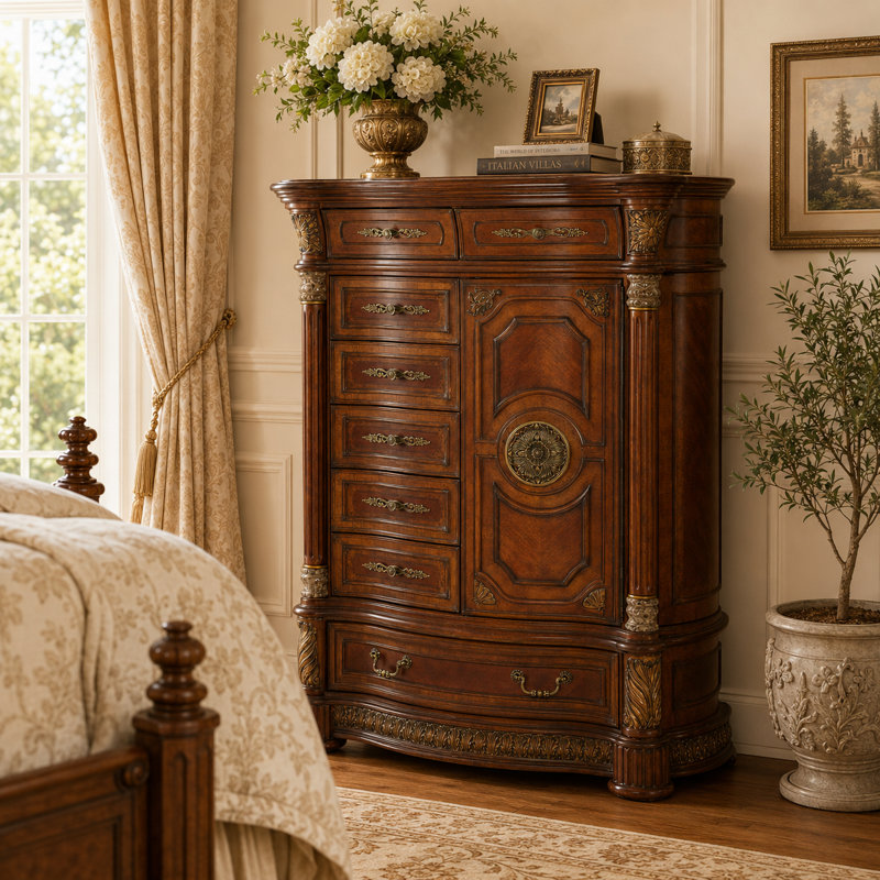 Commode d'appoint en bois Villa Valencia H 64 "