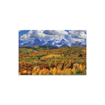 Arasele " USA, Colorado, San Juan Mountains. Mountain And Valley Landscape In Autumn. " by Jaynes Gallery