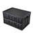 Collapsible Storage Bins With Lids, 45L 3 Packs, Folding Plastic Stackable Utility Crates With Handles, Large Heavy Duty Containers For Clothes, Toys, Books, Snack, Shoes, And Grocery Organizing