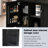Kitchen Island With Drop Table And Adjustable Shelving, Black Design & Cabinet Storage. Black, 5-Wheeled For Mobility, Dinning Room-1637055706